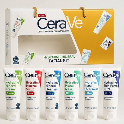 Cerave Hydrating Cleanser 6 in 1 Facial Kit - Ventory Hub